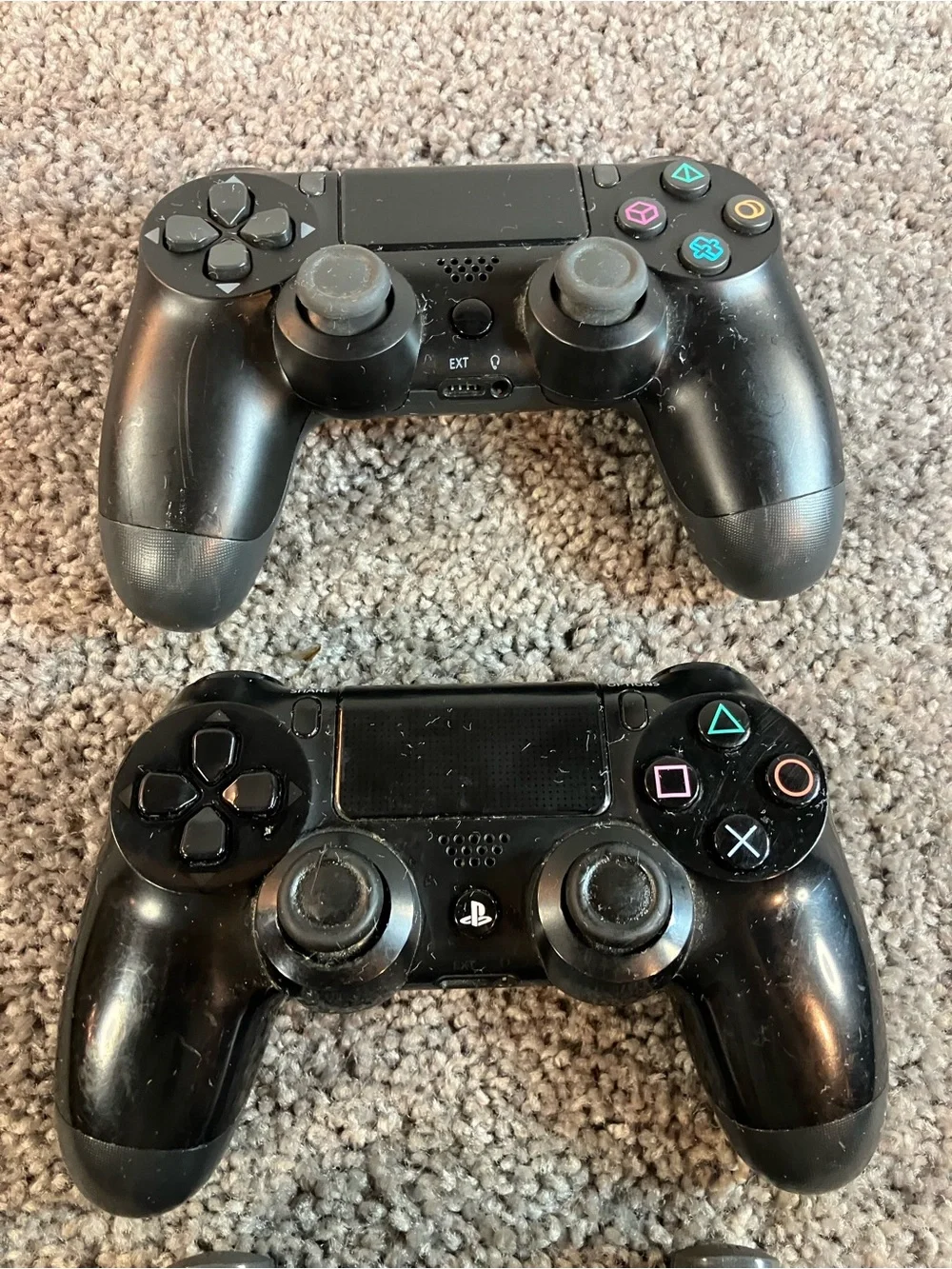 Sony PlayStation DualShock 4 Gaming Controllers Lot (3)